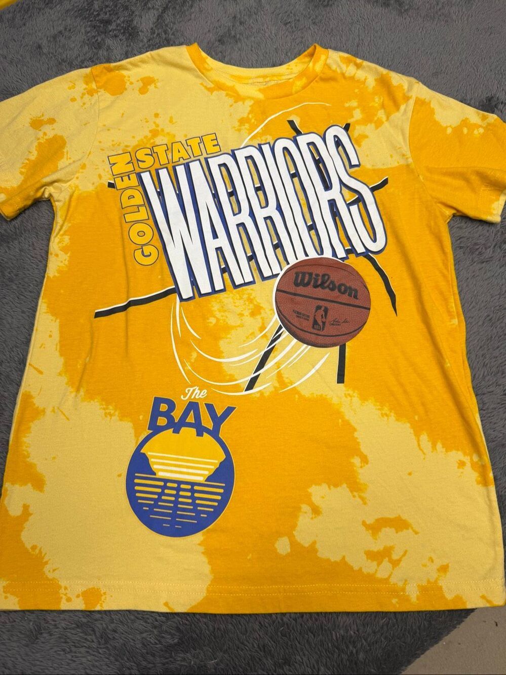 NBA Golden State Warriors Tie-Dye T-Shirt Size Men’s XS